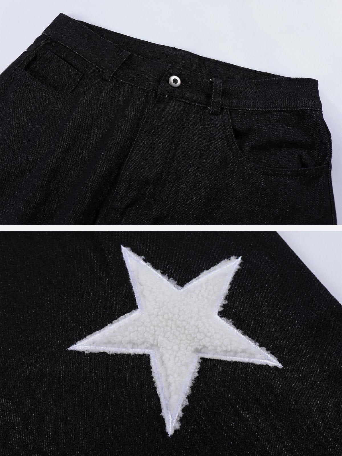 1984® - Flocked Pentagram Jeans - 1984brand