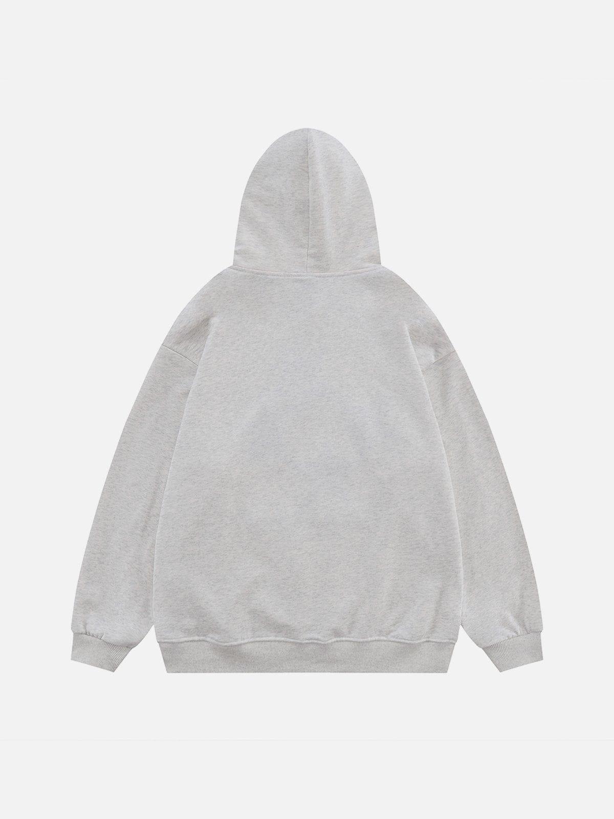 1984® - Flocked Stars Print Hoodie - 1984brand