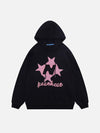 1984® - Flocked Stars Print Hoodie - 1984brand