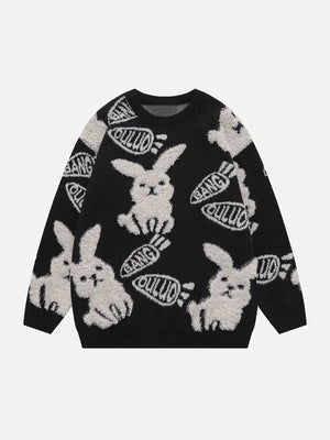 1984® - Flocking Rabbit Knit Sweater - 1984brand