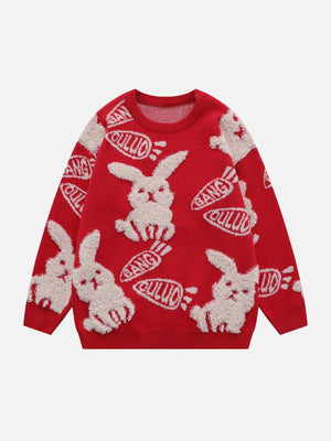 1984® - Flocking Rabbit Knit Sweater - 1984brand