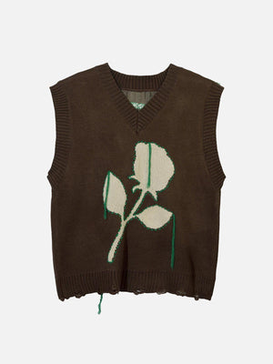 1984® - Flower Ribbon Sweater Vest - 1984brand