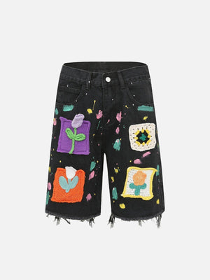 1984® - Flowers Patchwork Shorts - 1984brand