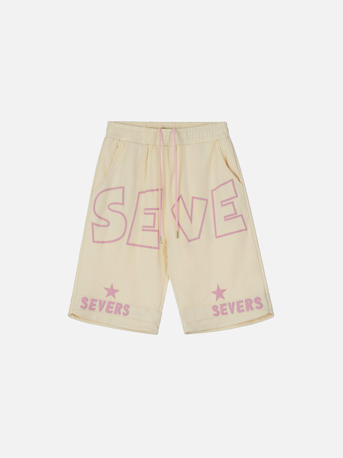 1984® - Foam Letter Print Shorts - 1984brand