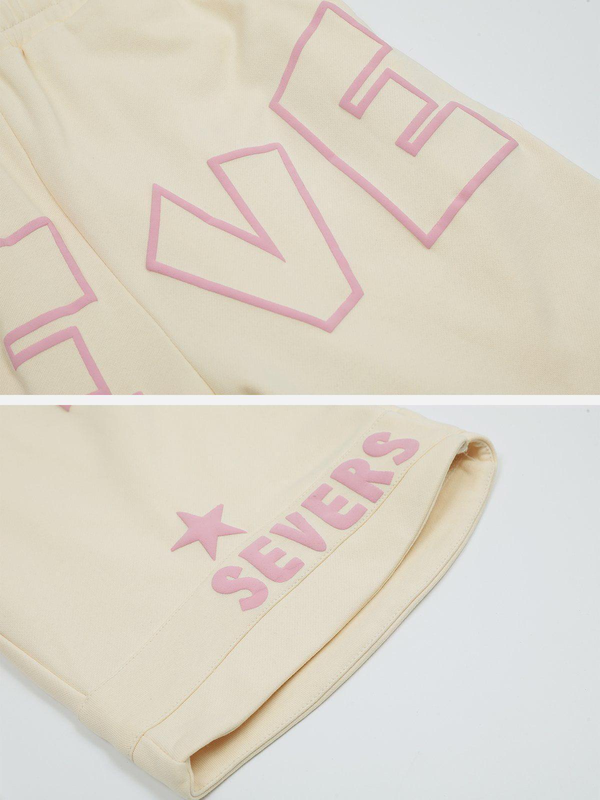 1984® - Foam Letter Print Shorts - 1984brand