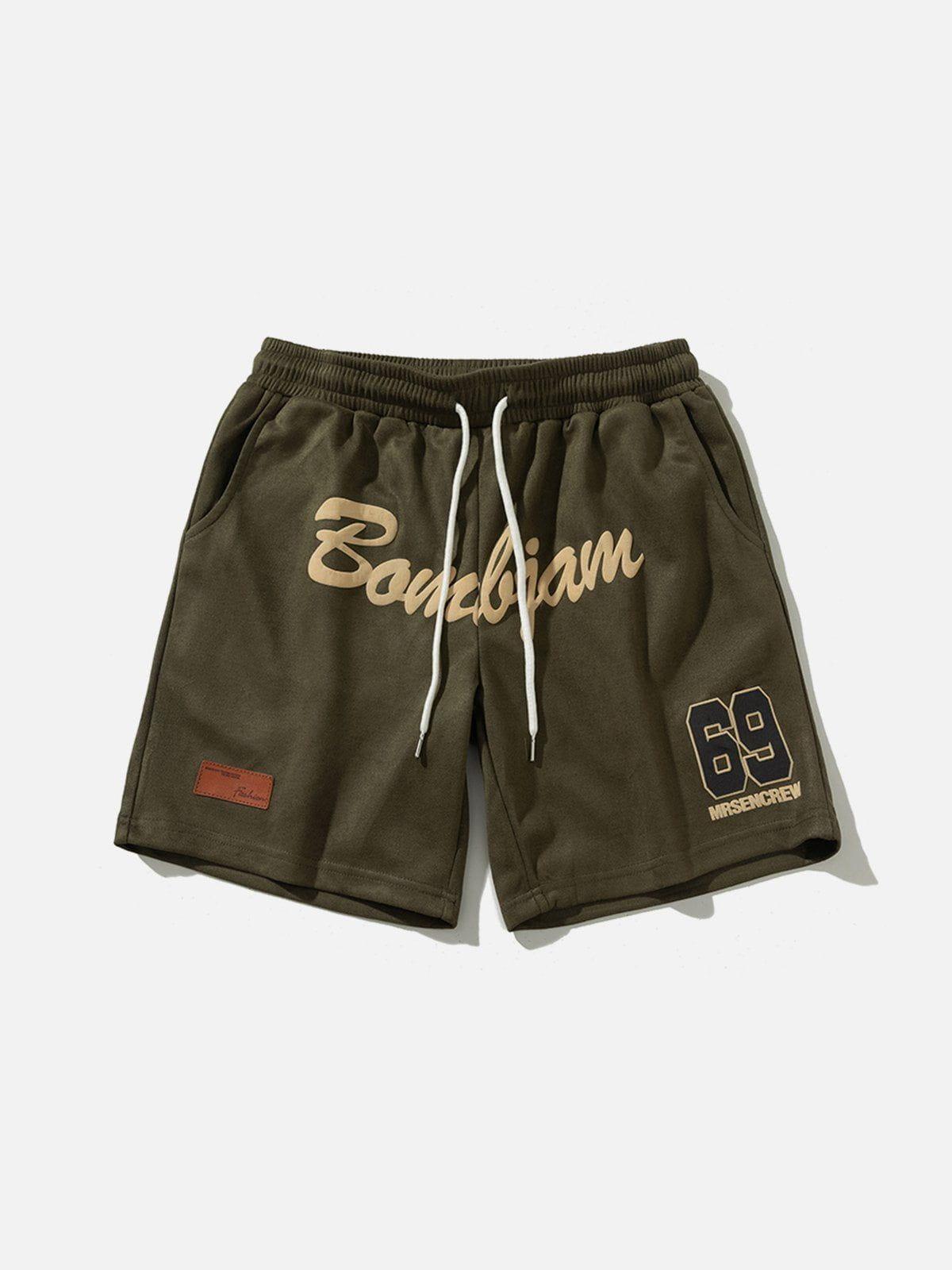 1984® - Foam Letter Print Shorts - 1984brand