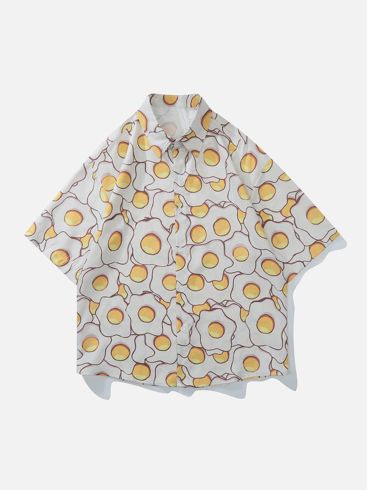 1984® - Fried Eggs Element Short Sleeve Shirts - 1984brand