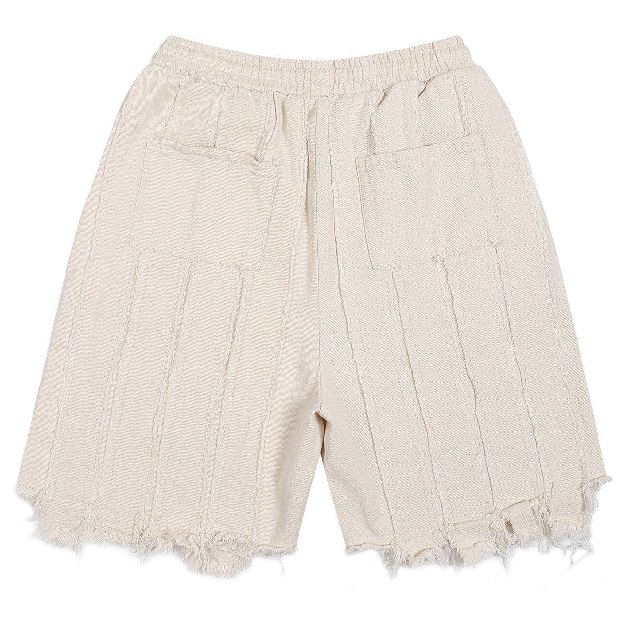 1984® - Fringed Drawstring Shorts - 1984brand