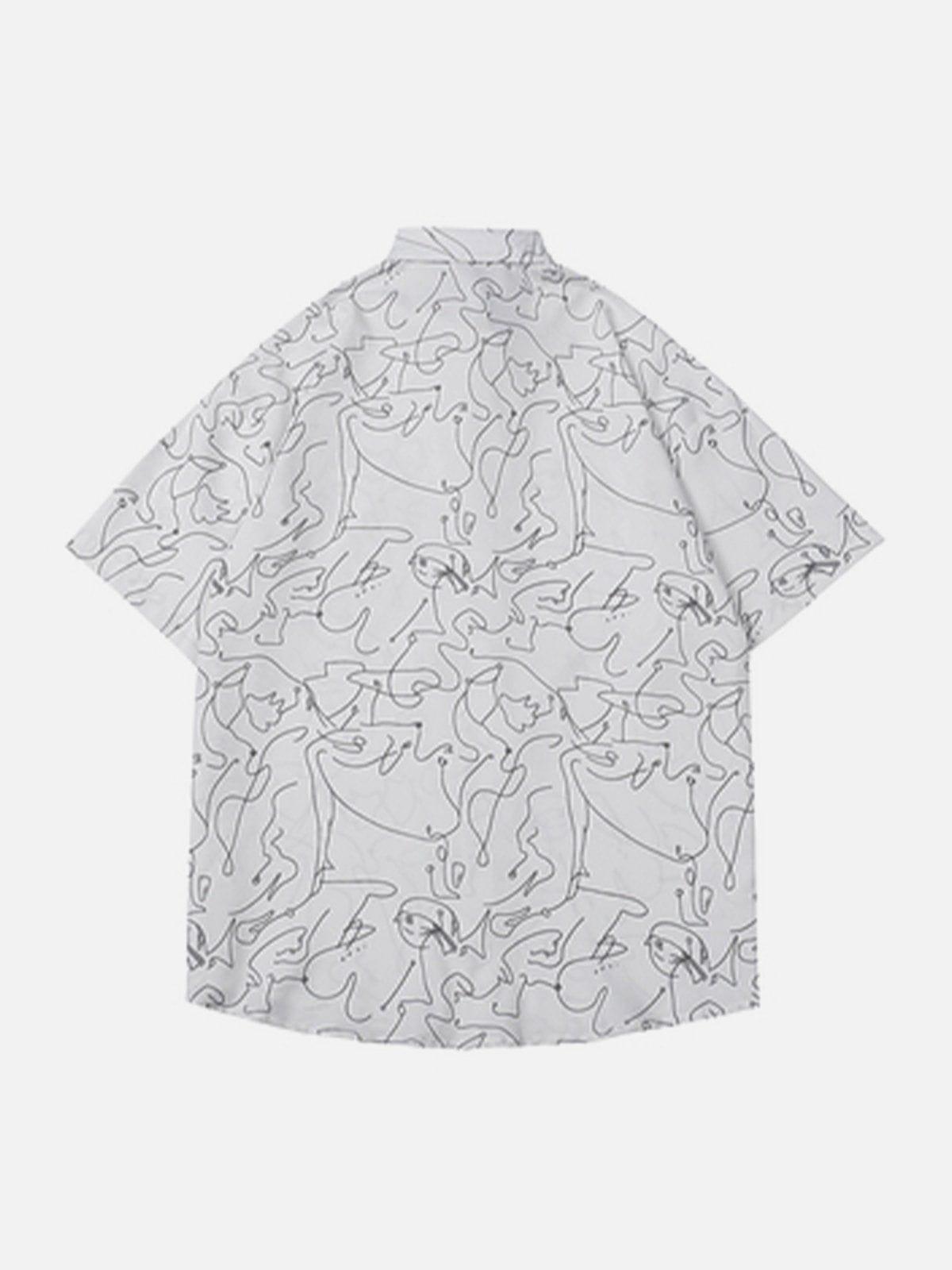 1984® - Full Graffiti Short Sleeve Shirt - 1984brand