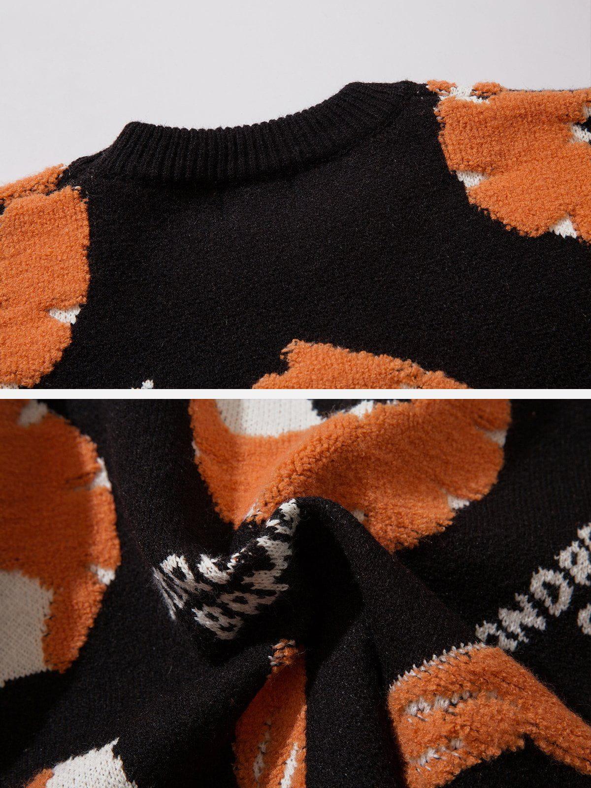 1984® - Fun Shrimp Jacquard Knit Sweater - 1984brand