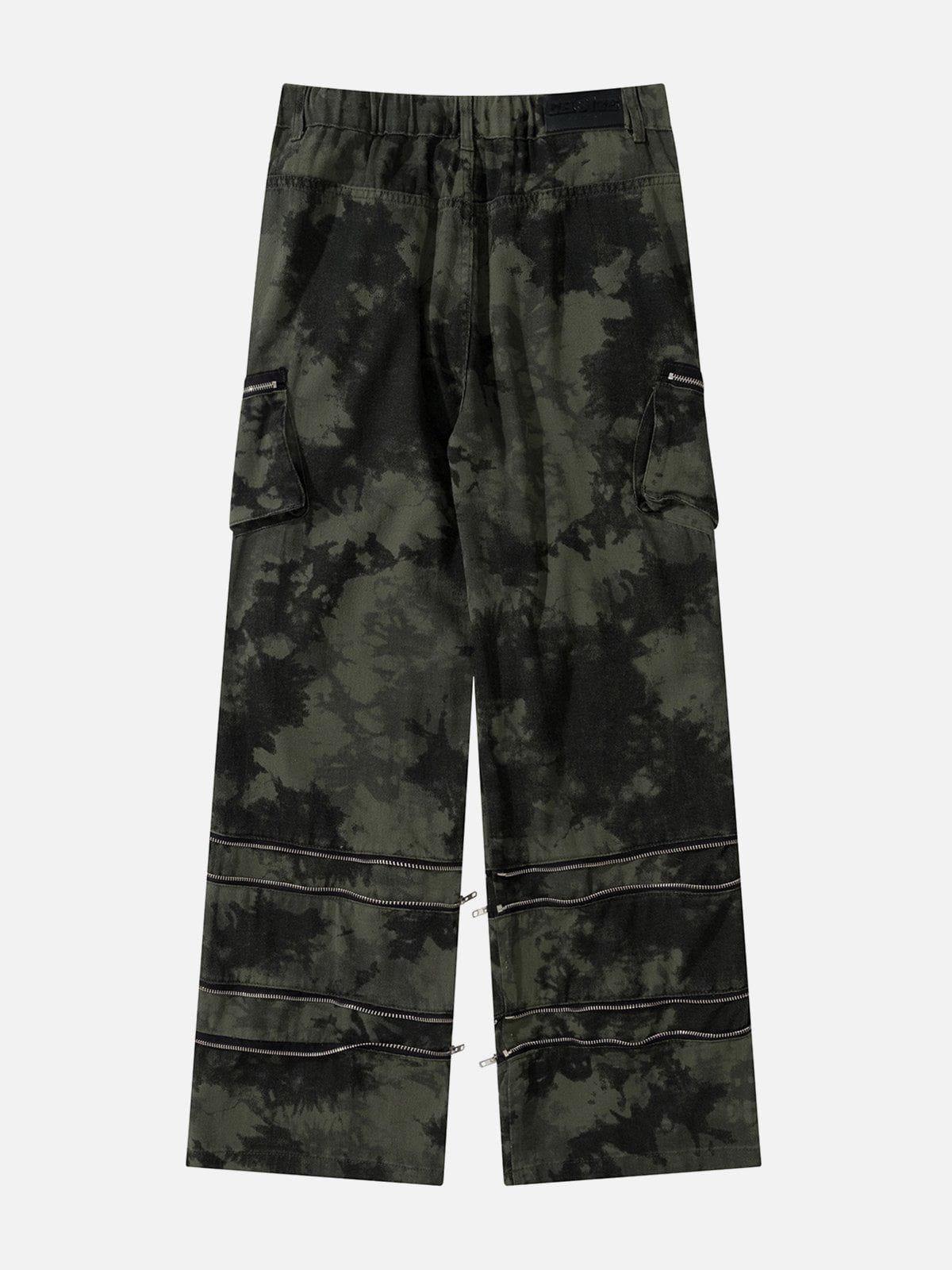 1984® - Functional Multi-pocket Zipper Design Camouflage Cargo Pants 1984