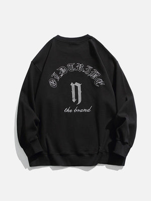 1984® - Gothic Lettering Embroidered Sweatshirt - 1984brand