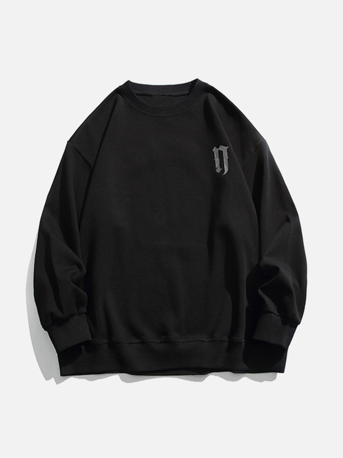 1984® - Gothic Lettering Embroidered Sweatshirt - 1984brand