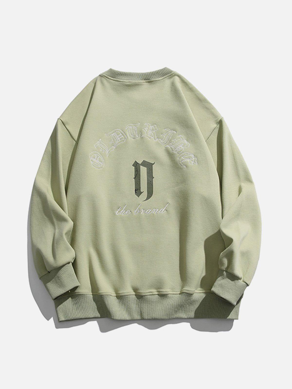 1984® - Gothic Lettering Embroidered Sweatshirt - 1984brand