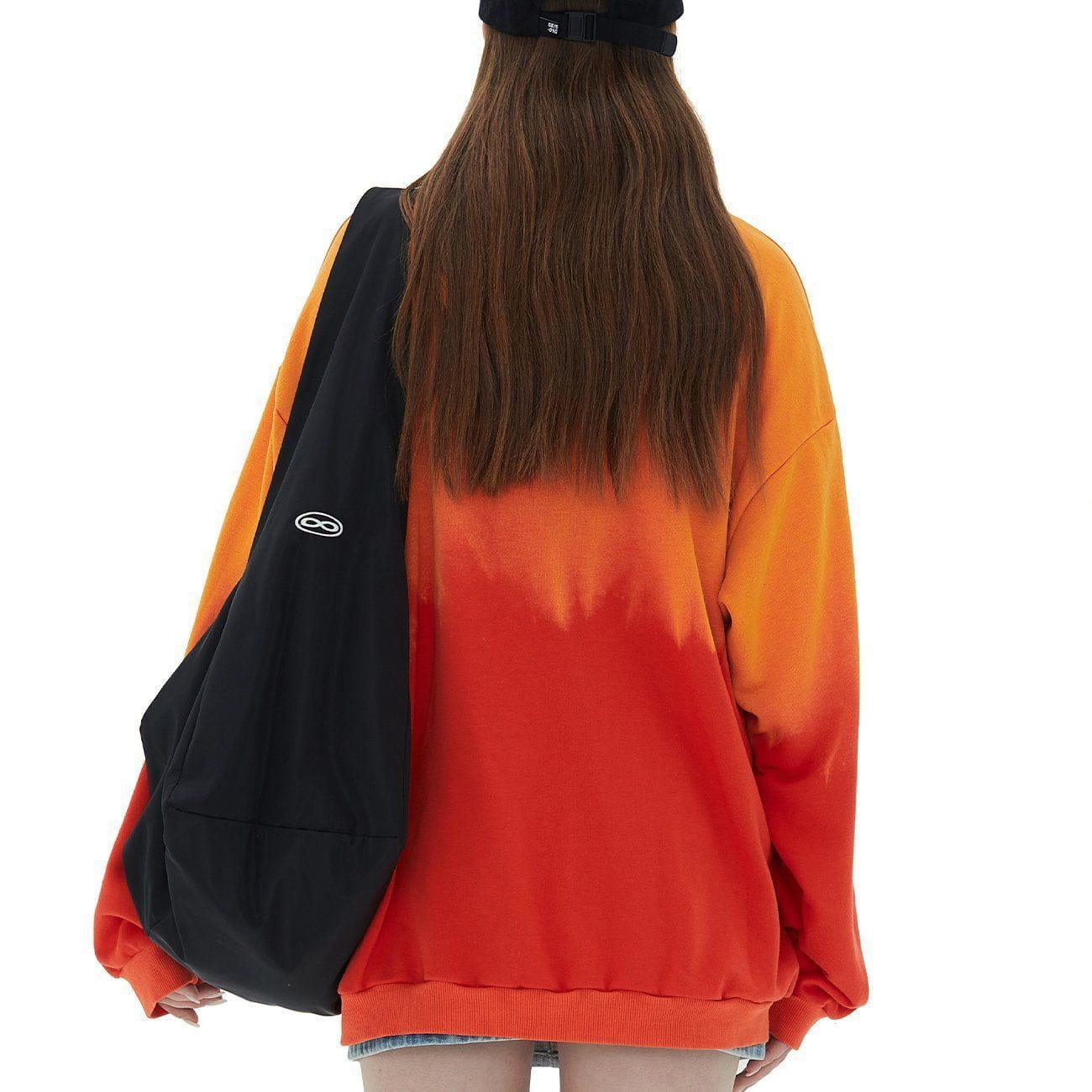 1984® - Gradient Embroidery Heart Chain Sweatshirt - 1984brand
