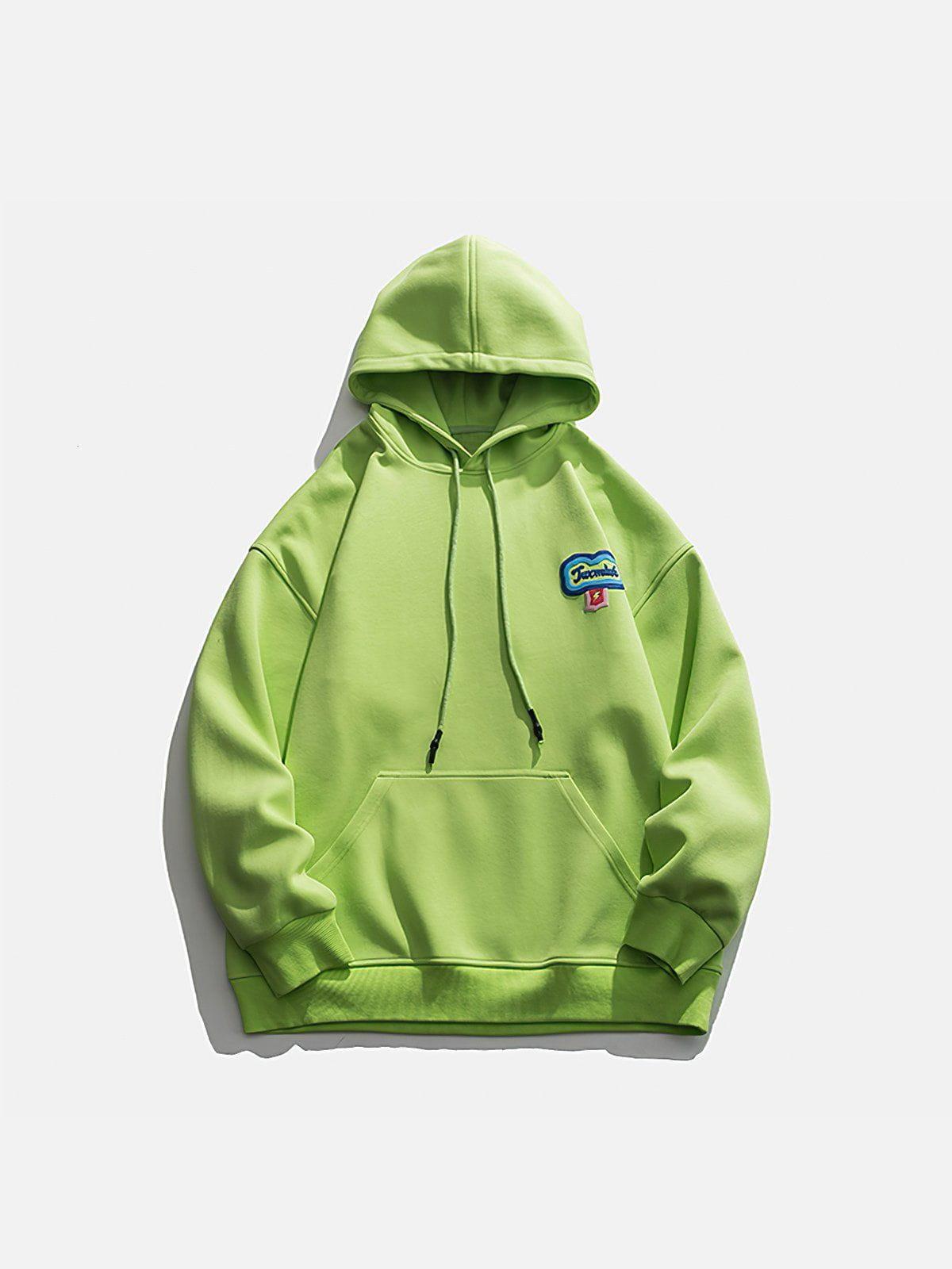 1984® - Heart Letter Print Hoodie - 1984brand