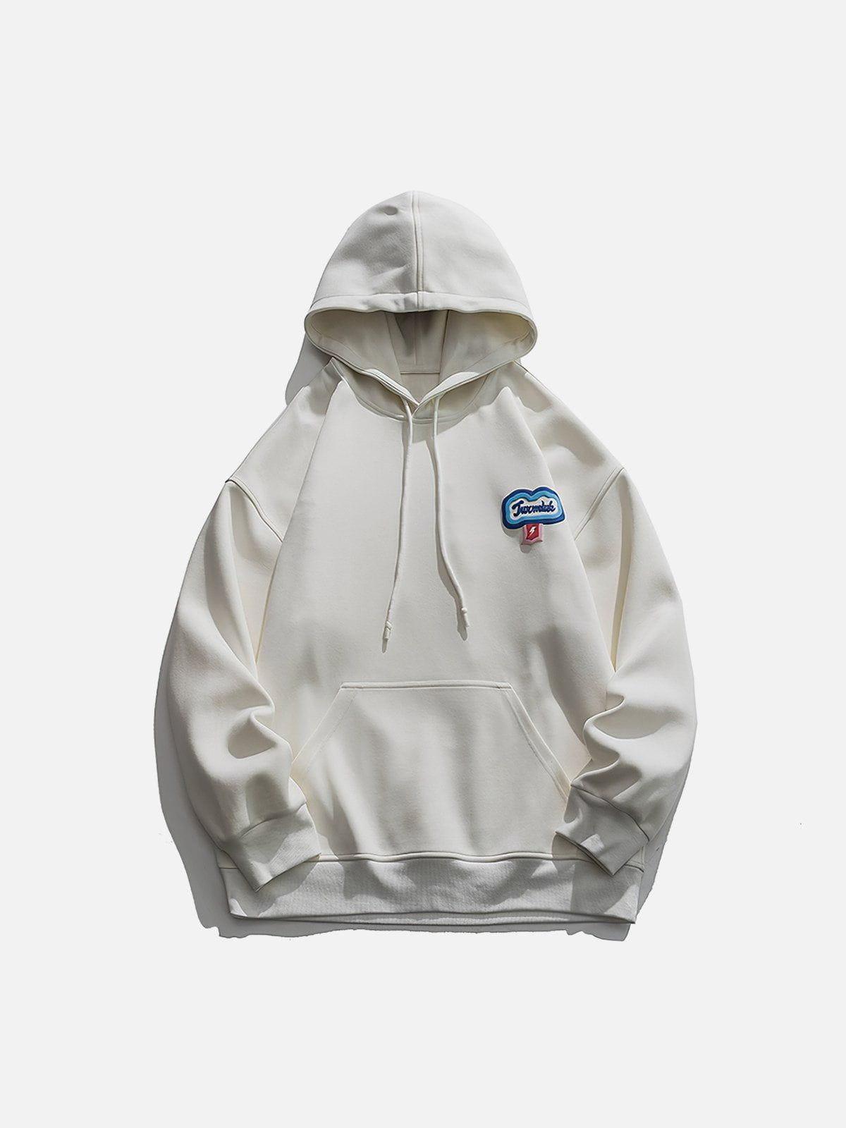 1984® - Heart Letter Print Hoodie - 1984brand
