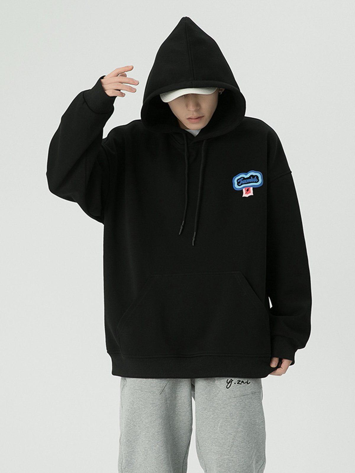 1984® - Heart Letter Print Hoodie - 1984brand