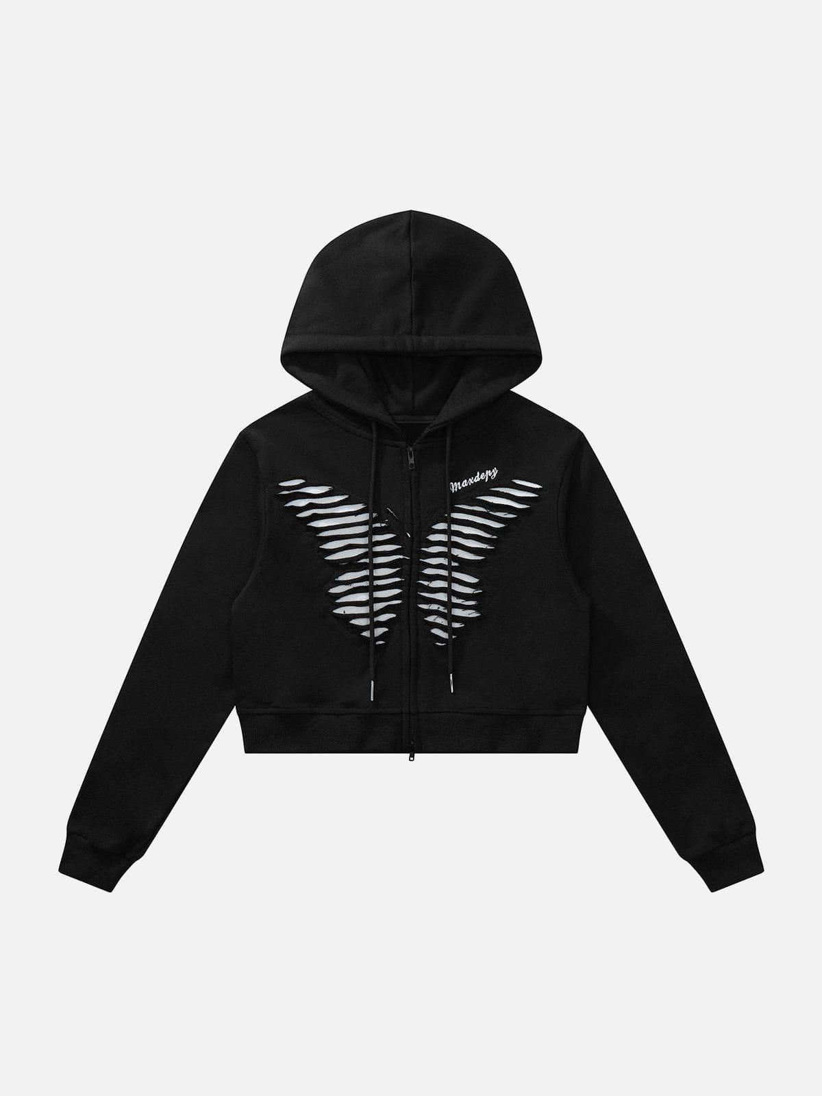 1984® - Holey Butterfly Regular Hoodie - 1984brand