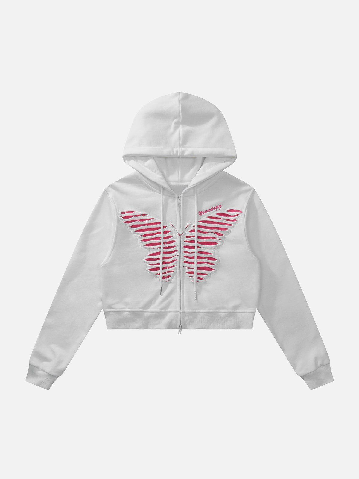 1984® - Holey Butterfly Regular Hoodie - 1984brand