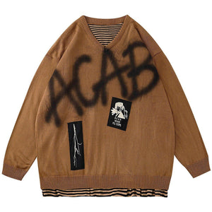 1984® - Inkjet Letters Sweater - 1984brand