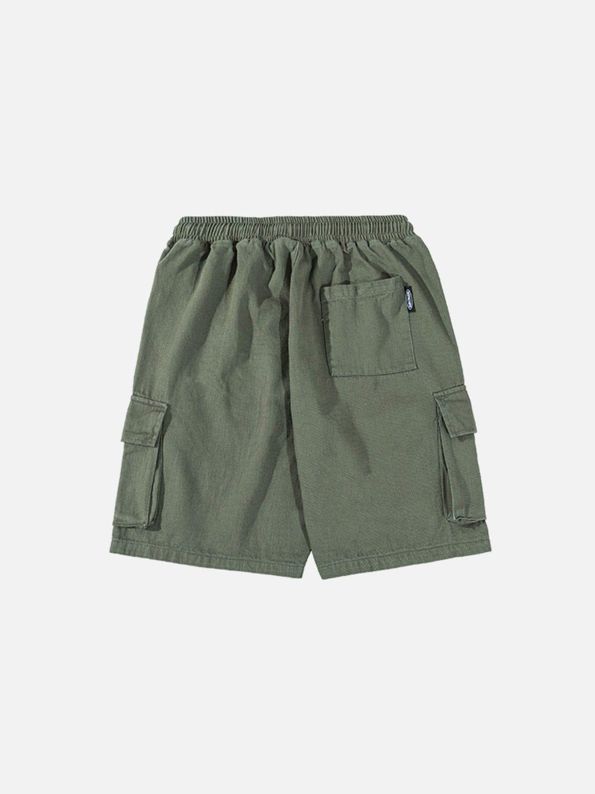 1984® - Large Pocket Patchwork Shorts - 1984brand