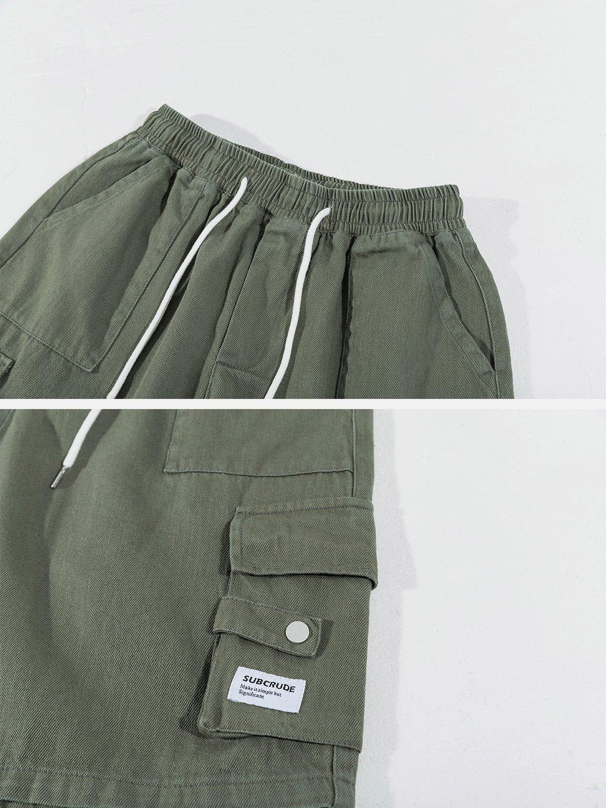 1984® - Large Pocket Patchwork Shorts - 1984brand