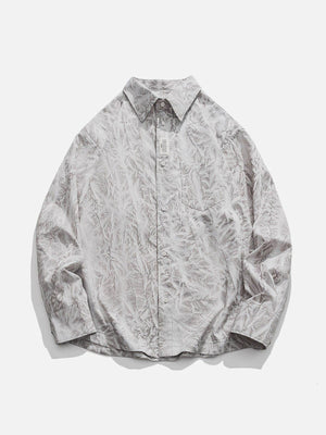 1984® - Leaf Print Long-Sleeved Shirt - 1984brand