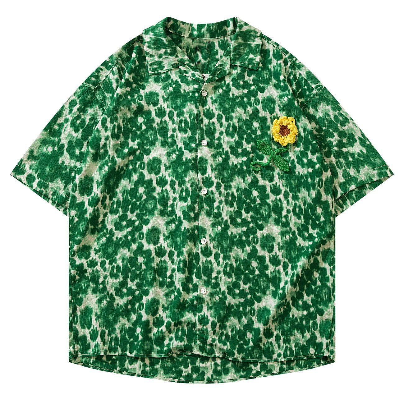 1984® - Leopard Print Short Sleeve Shirt - 1984brand