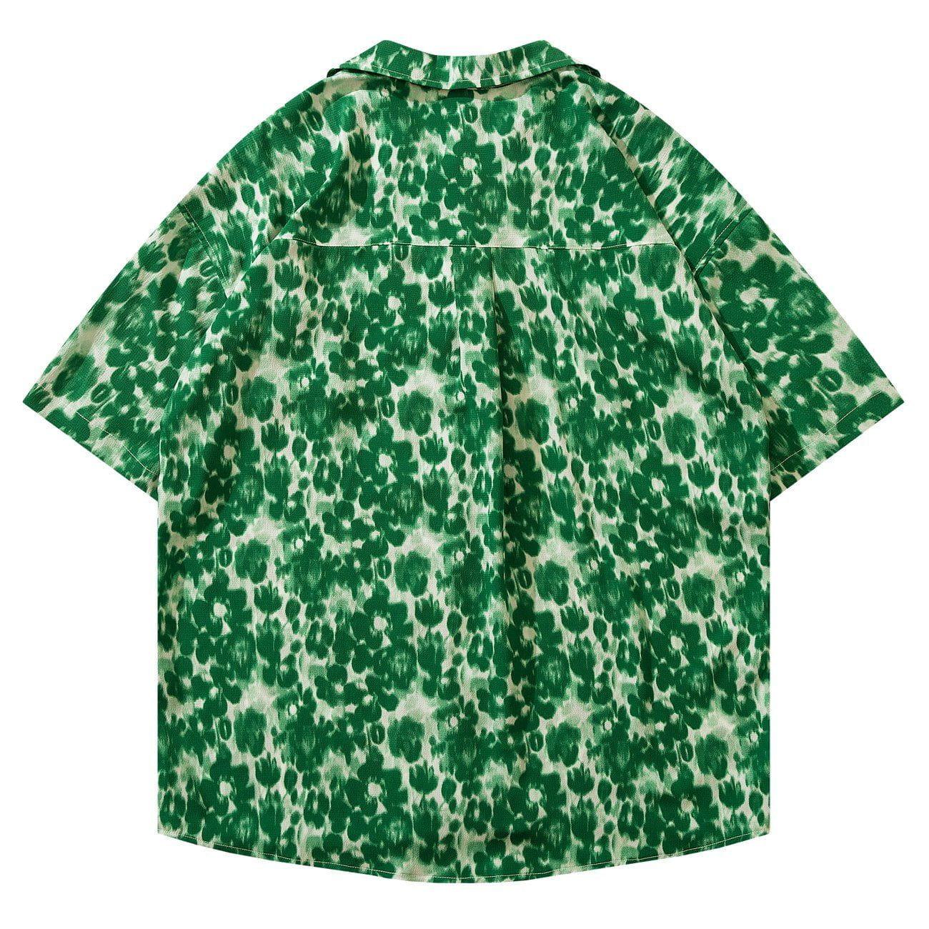 1984® - Leopard Print Short Sleeve Shirt - 1984brand