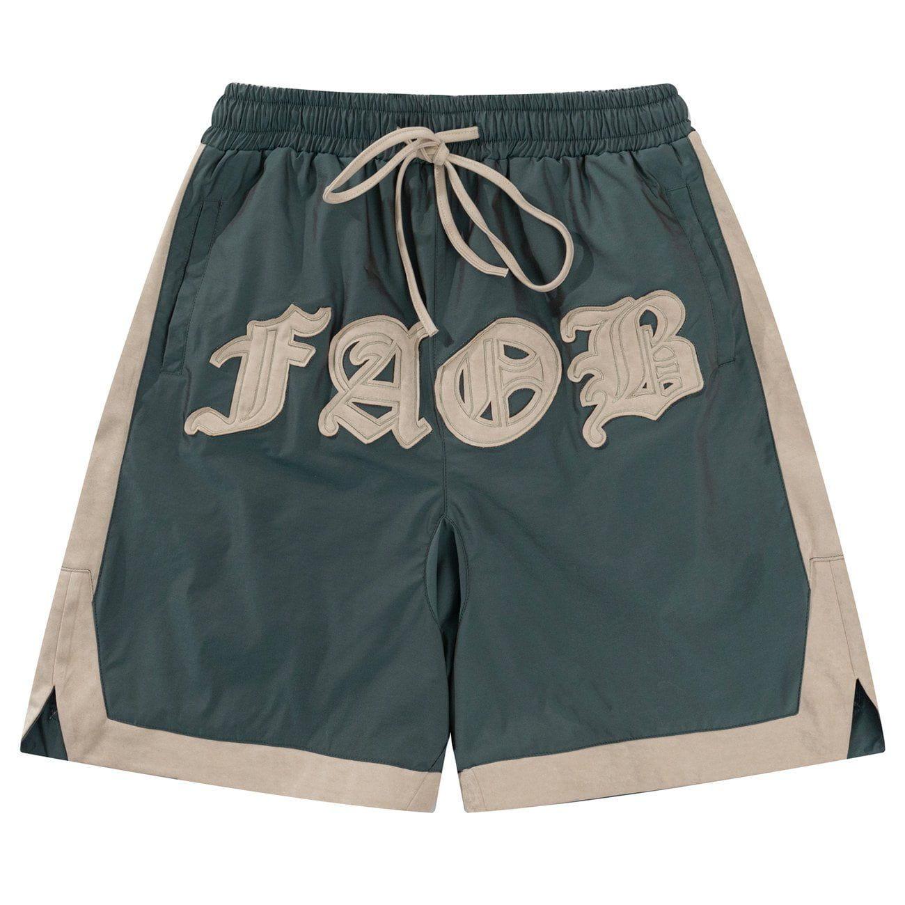 1984® - Letter Contrast Panel Shorts - 1984brand