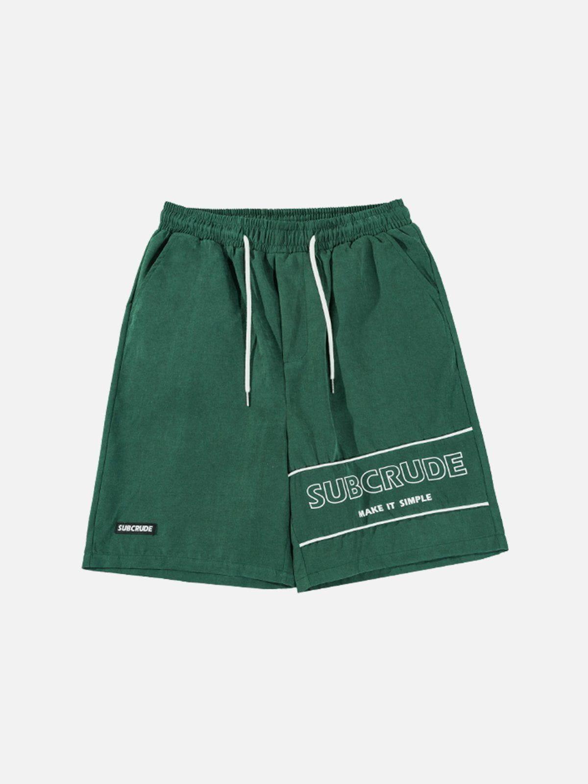 1984® - Letter Embroidered Shorts - 1984brand