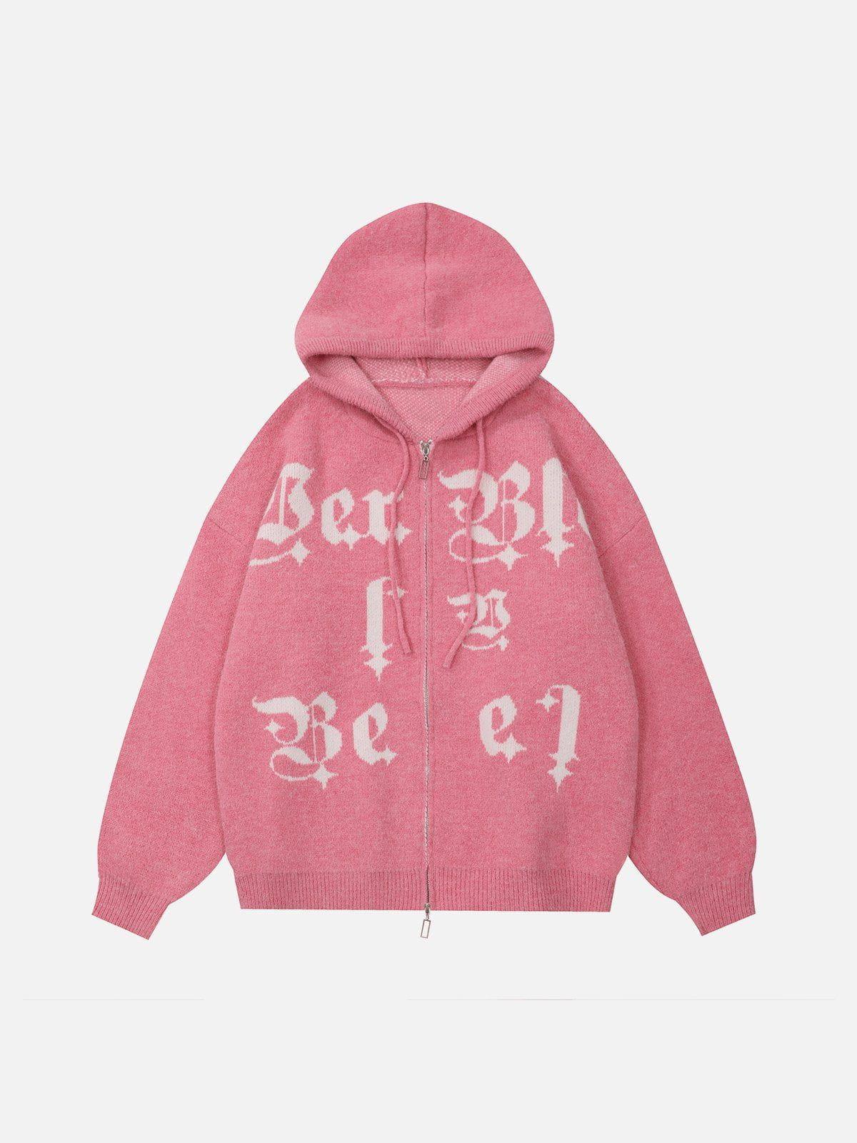 1984® - Letter Embroidery Hoodie - 1984brand