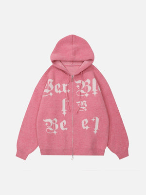 1984® - Letter Embroidery Hoodie - 1984brand