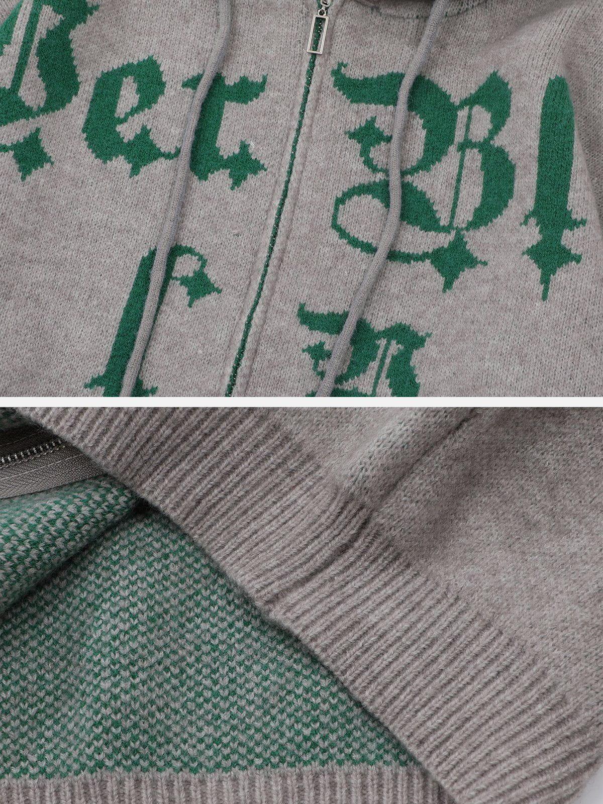 1984® - Letter Embroidery Hoodie - 1984brand