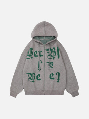 1984® - Letter Embroidery Hoodie - 1984brand