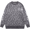 1984® - Letter Pattern Full Print Knit Sweater - 1984brand