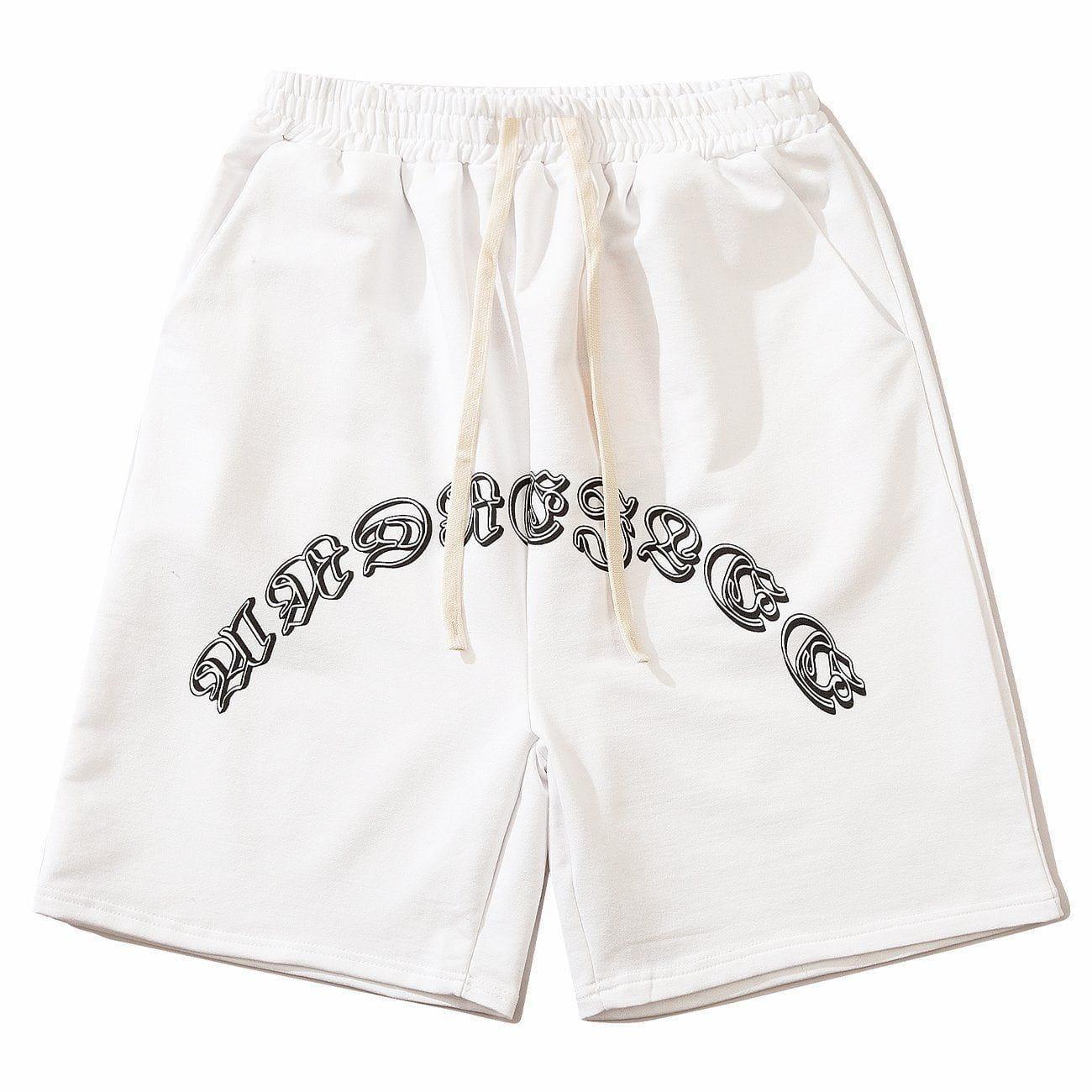 1984® - Letter Print Shorts - 1984brand