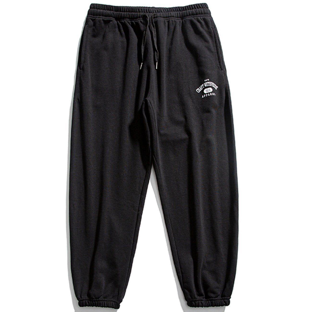 1984® - Letter Print Sweatpants - 1984brand