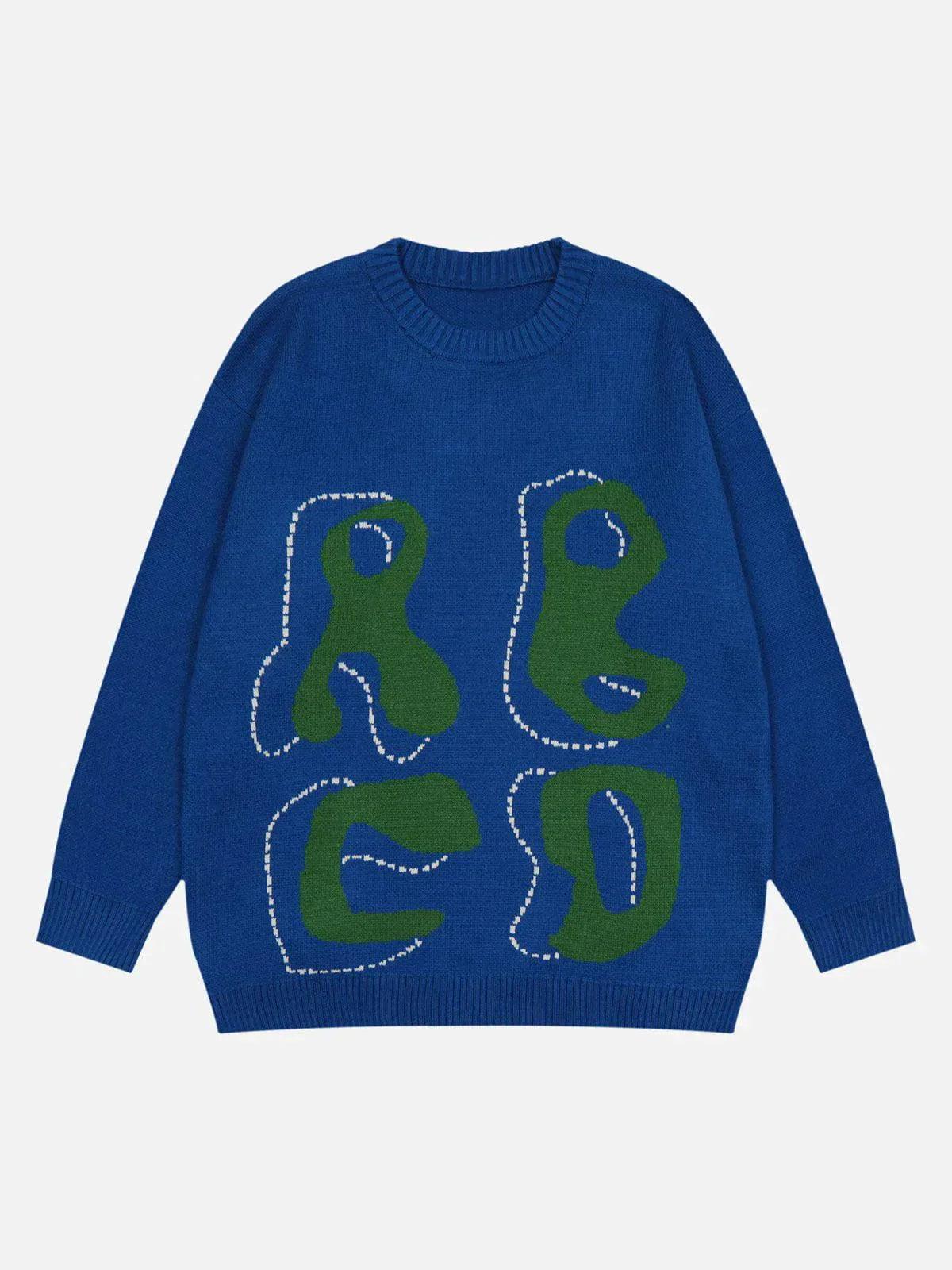 1984® - Letters "ABCD" Sweater - 1984brand