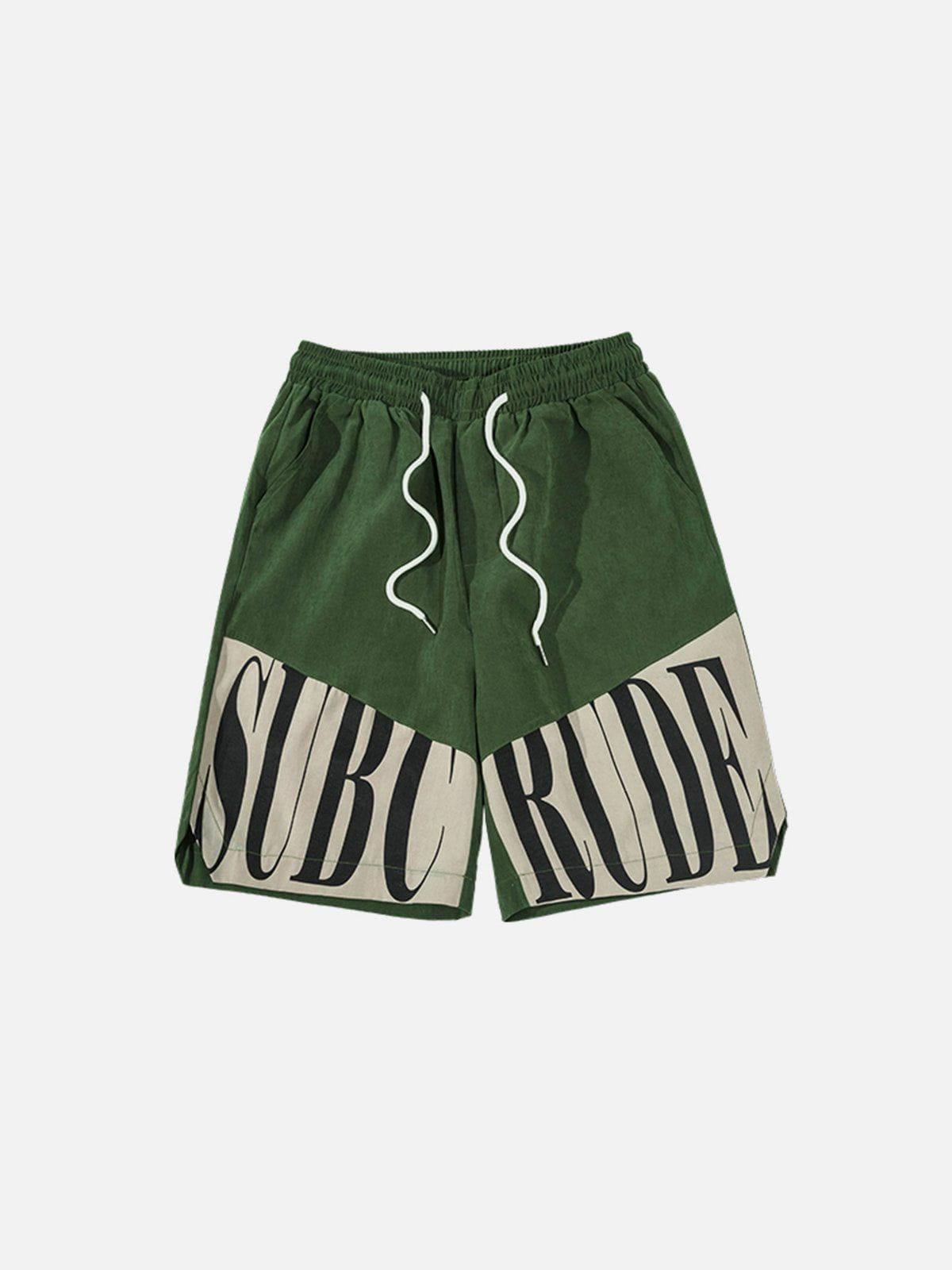 1984® - Letters Patchwork Shorts - 1984brand