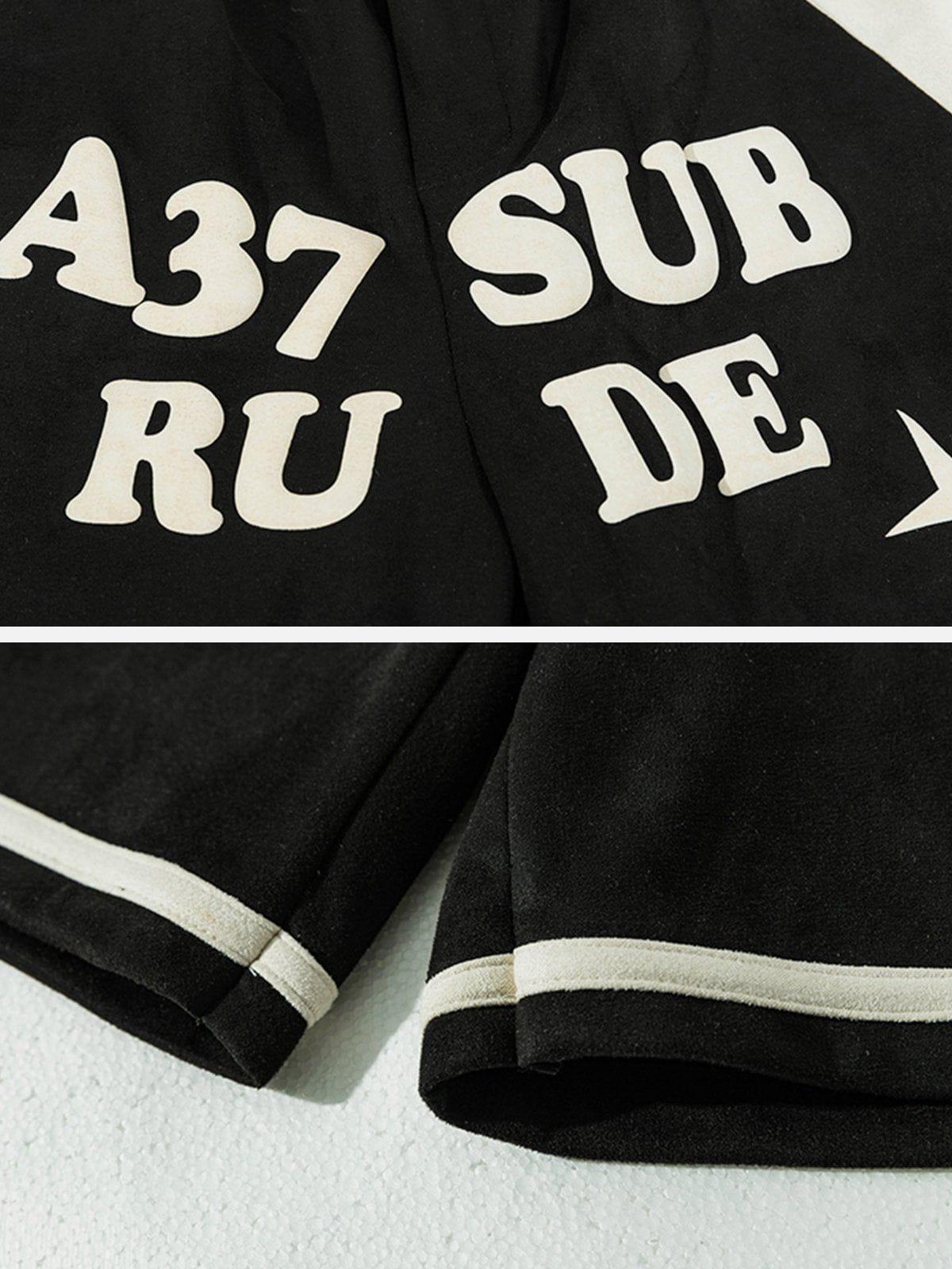 1984® - Letters Patchwork Shorts - 1984brand