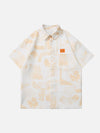 1984® - Loose Casual Graffiti Short Sleeve Shirt - 1984brand