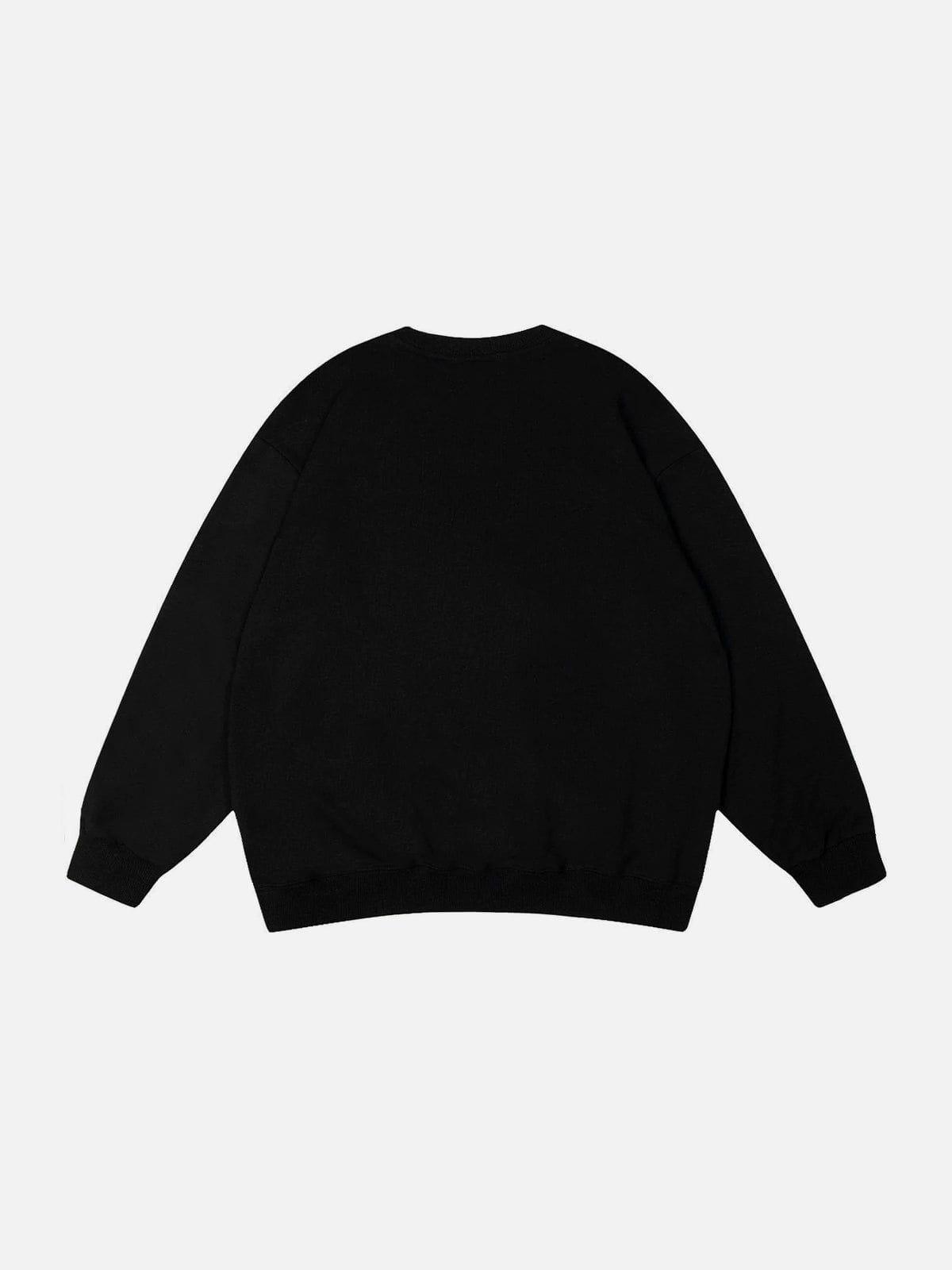 1984® - Love Plaid Patch Sweatshirt - 1984brand