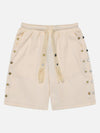 1984® - Metal Snap Button Drawstring Shorts - 1984brand