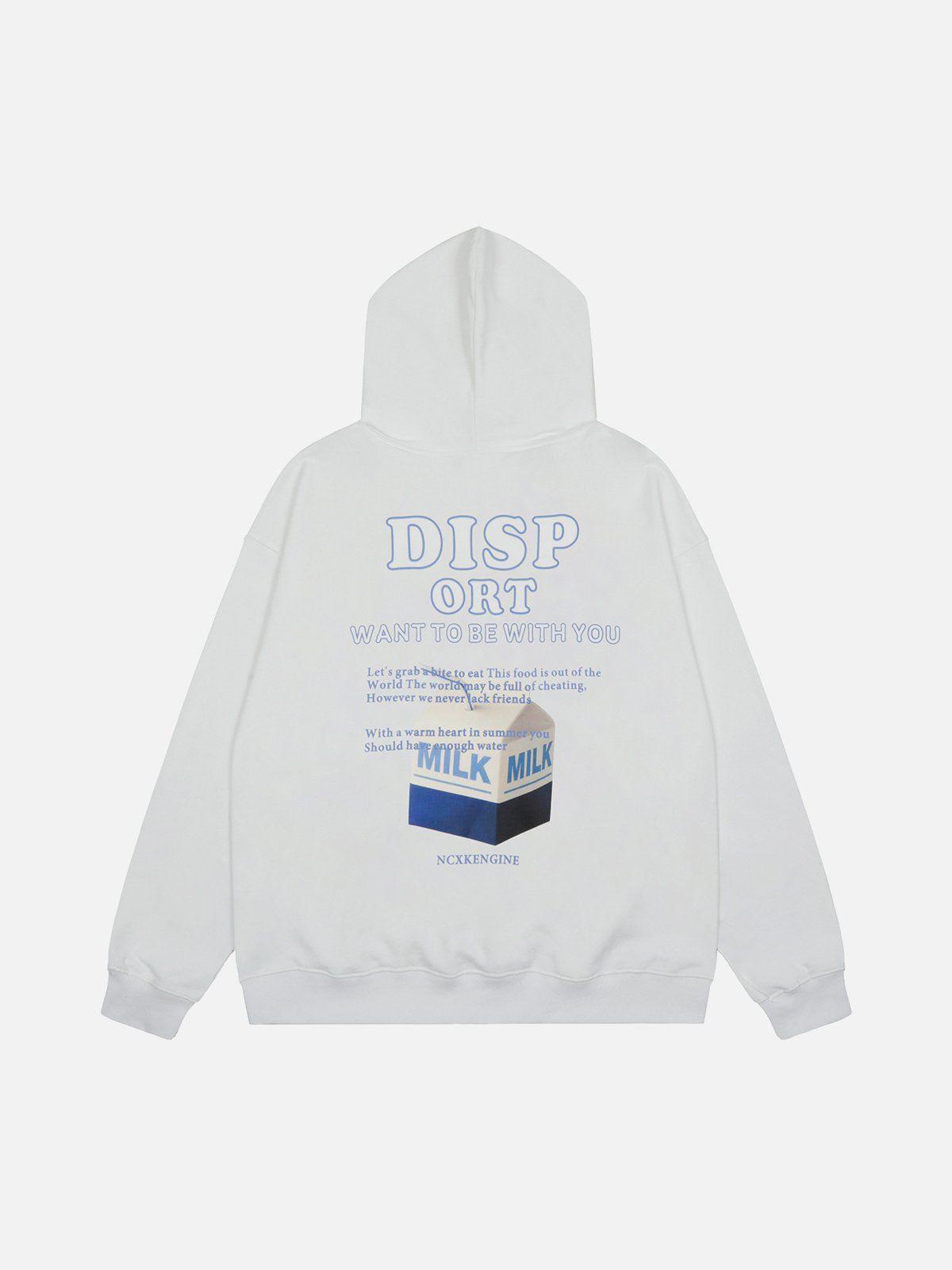 1984® - Milk Carton Print Hoodie - 1984brand