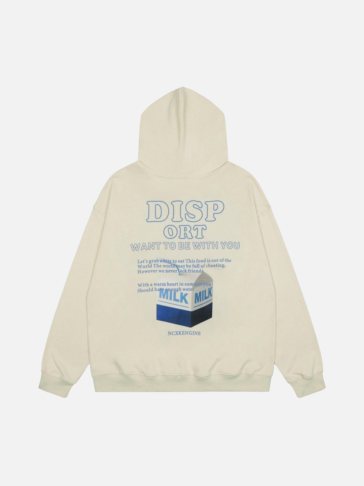 1984® - Milk Carton Print Hoodie - 1984brand