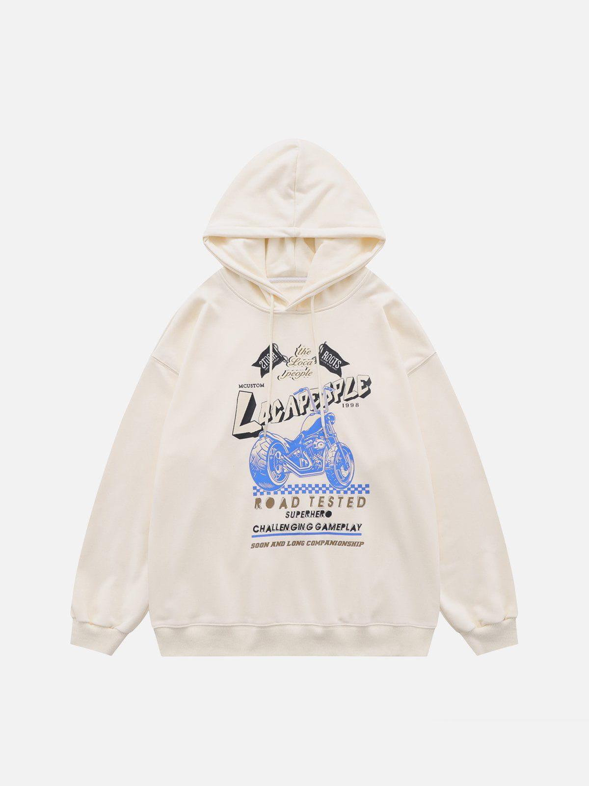 1984® - Model Letter Print Hoodie - 1984brand