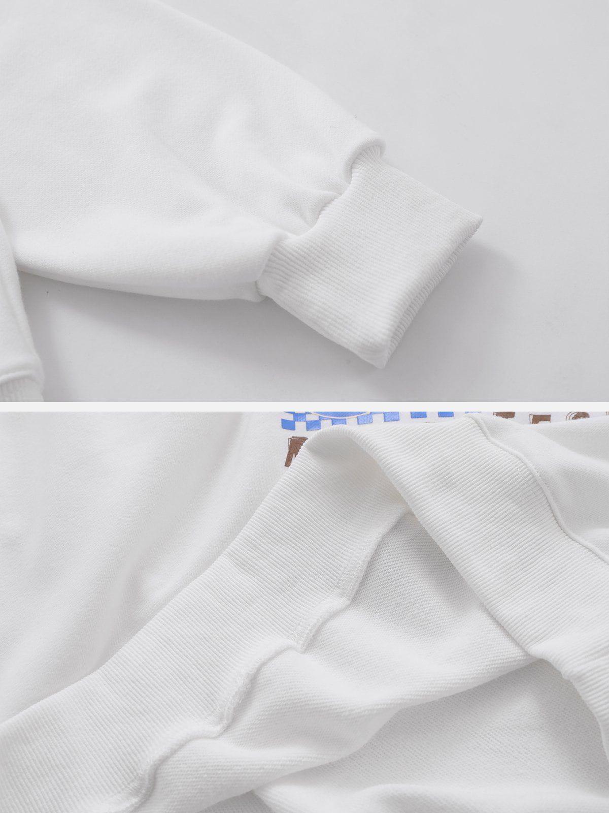 1984® - Model Letter Print Hoodie - 1984brand