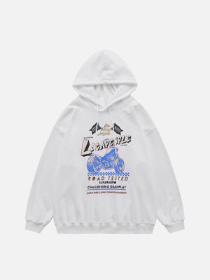 1984® - Model Letter Print Hoodie - 1984brand